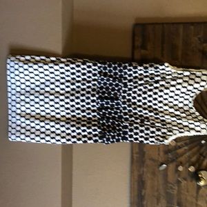 Black and white cocktail